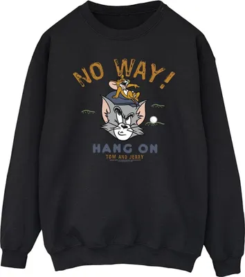 Obrázek produktu pro Tom And Jerry - Pánská mikina "Hang On Golf" BI47086 (3XL) (černá)