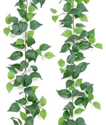Immagine prodotto di Ghirlanda di edera artificiale, colore verde, 200 cm, confezione da 2 pezzi
