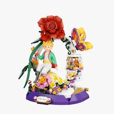 Produktbild von Pantasy 86336 Kleiner Prinz Starry Garden 200 Teile Klemmbausteine Bausteine
