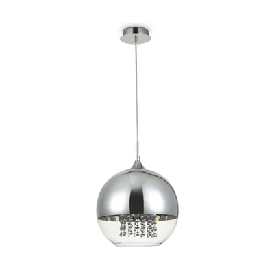 Produktbild von Maytoni Fermi Pendelleuchte P140-PL-170-1-N 1xE27, Nickel, aus Metall, exkl. Leuchtmittel
