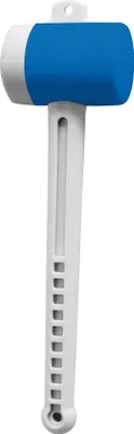 Image de Marteau en caoutchouc premium - souple et dur - 60x110mm