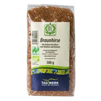 Produktbild von Braunhirse 500g