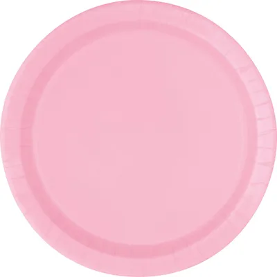Produktbild von Pappteller 16 Stück 23 cm rosa - Einheitsgröße