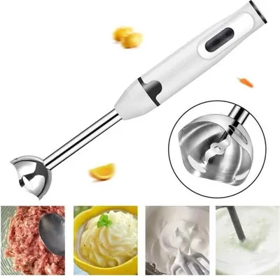 Produktbild von Stabmixer – Weiß – 400 W – 220 V – Edelstahl 304