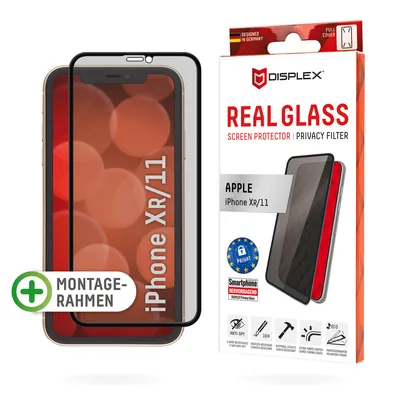 Immagine prodotto di DISPLEX Privacy Glass 3D per Apple iPhone Xr/11, nero