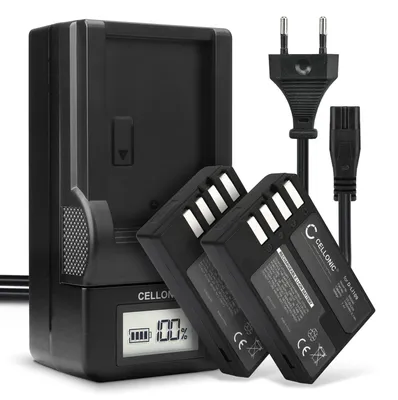 Image de CELLONIC 2x Batterie compatible avec Pentax K-30, K-50, K-500, KF, D-BC109