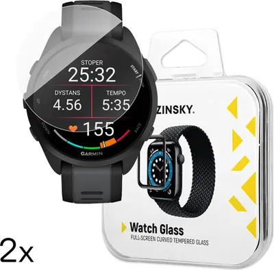 Image de Wozinsky Full Glue verre trempé pour Garmin Forerunner 165 (2 pcs.)