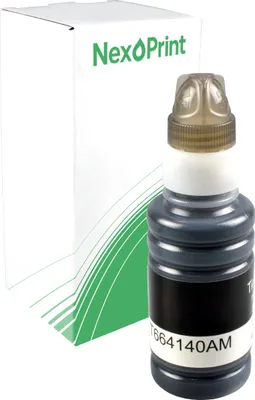 Produktbild von Druckerpatrone kompatibel zu Epson C13T664140 T6641 black EcoTank L 110 Epson L 100 Epson ITS L 3070 Epson ITS L 3060 Epson ITS L 3050