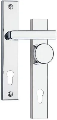Produktbild von uchwyt + kulka 802 / 90mm stal nierdzewna chromowana okucie zabezpieczające ROSTEX