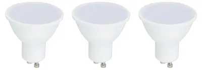 Productafbeelding van LED Line LED Spot PAR16 GU10 Mat - 3W 240lm 3000K - Warmwit - Vervangt 27W - 3 stuks