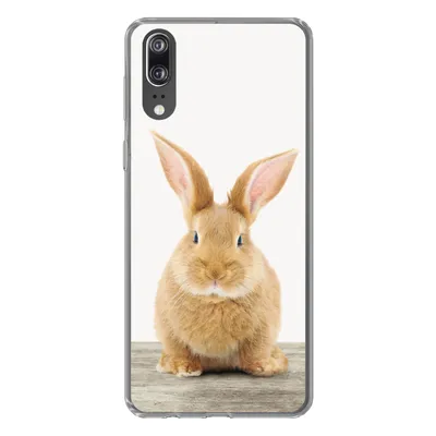 Obrázek produktu pro Kryt na mobilní telefon pro Huawei P20 Králík - Baby králík - Zvířata - Děti - Dívky - Chlapci Silikonové měkké pouzdro