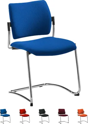 Produktbild von Freischwinger mit Polster, Schwingstuhl, Besucherstuhl, Konferenzstuhl
