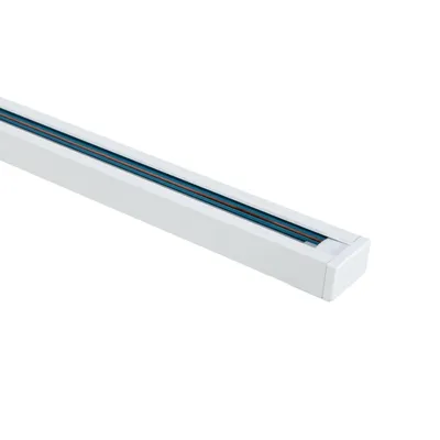 Produktbild von 1-Phasenstromschiene Aluminium für LED-Strahler 2m Weiß