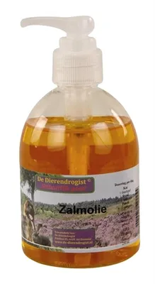 Productafbeelding van Dierendrogist: Zalmolie met doseerder