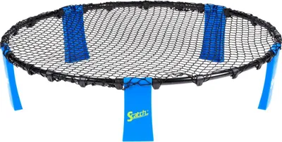 Immagine prodotto di Scatch Scatch Spyderball Set - 92 x 20 CM - Include palla, pompa, telaio, rete e borsa da viaggio - Massimo 4 giocatori - Blu/Nero