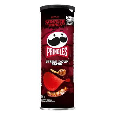 Produktbild von Pringles Stranger Things Limitierte Edition Upside Down Bacon Snack 100g - Candy & Bar