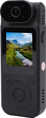 Obrázek produktu pro 1,54palcová akční kamera 4K s barevnou obrazovkou zadního klipu DV rekordér Objektiv otočný o 180 stupňů 1400 mAh infračervené tělo opotřebované