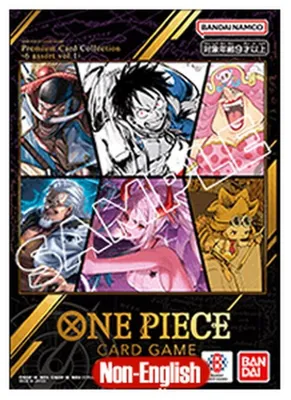 Obrázek produktu pro Kolekce prémiových karet One Piece, 6. série, svazek 1, japonská verze