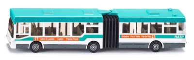 Produktbild von Siku 1617001, Bus, Schwarz, Grau, Rot, Weiß