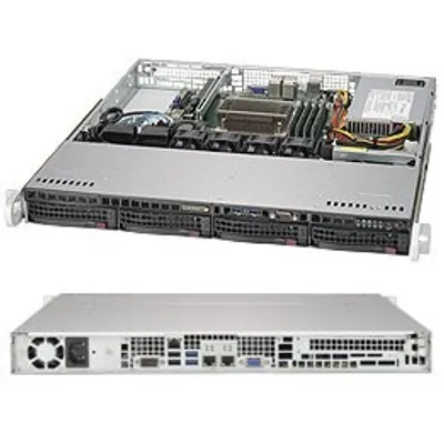 Produktbild von 1HE Supermicro CSE-813MFTQC-350CB2