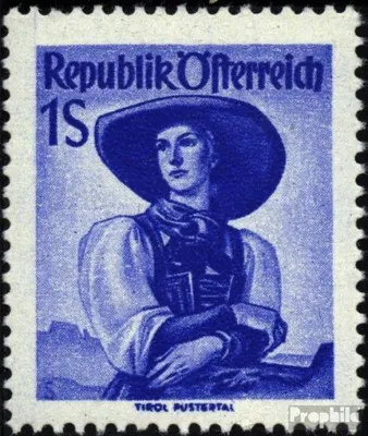 Produktbild von Briefmarken Österreich 1948 Mi 910 postfrisch Trachtenserie