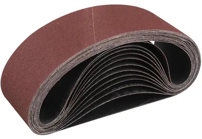 Produktbild von Schleifbänder 12 Stück Körnung 120 75x457 mm für Bandschleifer