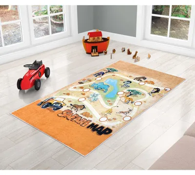 Image de Tapis pour enfants 80x150 cm safari