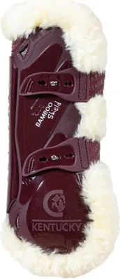 Produktbild von Kentucky Horsewear Lammfell Gamaschen Bamboo Elastik