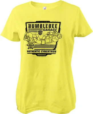 Produktbild von Bumblebee Garage Girly Tee - Medium - Yellow