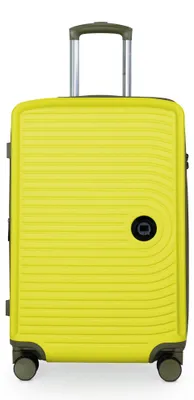 Produktbild von HAUPTSTADTKOFFER - Mitte - Koffer-Set 3 Reisekoffer Hartschalentrolleys XXL Erweiterung, 4 Doppel-Rollen Reisegepäck Hardcase Luggage (S, M & L) TSA,Lemon