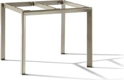 Produktbild von Tischgestell >Freesystem< in Champagner, Aluminium - 90x74x90cm (BxHxT)