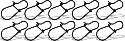 Produktbild von Gurza Duo Lock Snap - 10 Einhänger, Größe/Tragkraft:Gr. L / 7.5kg