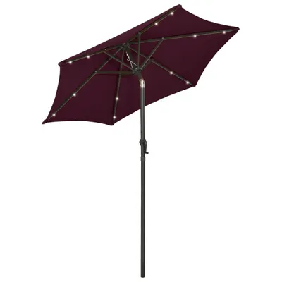 Immagine prodotto di Ombrellone da Giardino con LED Bordeaux 200x211 cm in Alluminio