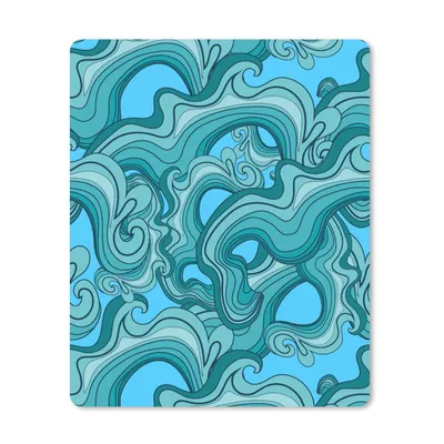 Produktbild von MuchoWow® Mauspad Mousepad Meer - Muster - Marmor 19x23 cm - Mousepads - Maus Mat - Pad - Mausunterlage - Mauspads - Spielen