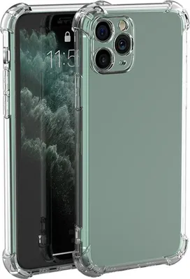 Produktbild von Anti Shock 1,5 mm Handyhülle Clear Case Bumper kompatibel mit iPhone 17 Air Transparent