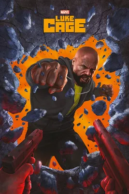 Obrázok produktu pre Marvel's Luke Cage Poster Wall Break 61 x 91,5 cm