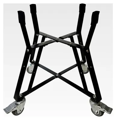 Produktbild von Aura Outdoor Produkte Rolling Cart Rolling Nest für große Kamado Grills inkl. Big Green Egg, Kamado Joe