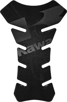 Produktbild von Bcr Kawasaki Tankprotektor Schwarz  Schwarz One Size