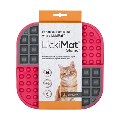 Immagine prodotto di LickiMat Leccapiedi Slomo per gatti Rosa