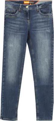 Produktbild von 31683 Cecil, Scarlett, Damen Jeans, Stretchdenim, blue destroyed, W 26 L 30