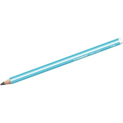 Immagine prodotto di Matita - STABILO Trio spesso in blu - matita singola - durezza 2B