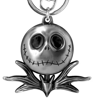 Zdjęcie produktu dla Metalowy brelok do kluczy Monogram Int. Nightmare before Christmas Spider Man Head