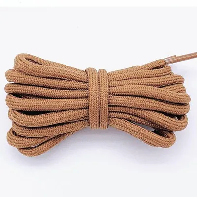 Obrázek produktu pro Kulaté tkaničky do sportovní obuvi, délka 50 cm, tloušťka 5 mm