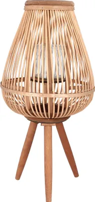 Obrázek produktu pro Zahradní lucerna MASAYA přírodní 15x11x61 cm