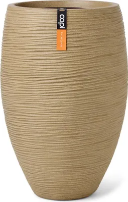 Produktbild von Capi Europe - Gefäß elegant deluxe Rib NL - Beige - 38x58 - KBER1131