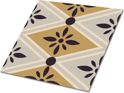 Produktbild von Selbstklebende Platten 30x30 cm Wandpaneele 9 Stück im Set Wanddeko - Blumenmuster