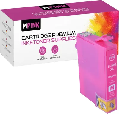 Produktbild von Druckerpatronen für Epson E502XL Magenta Expression Home XP-5100 5115 WF-2800 2885DWF