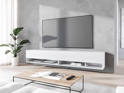 Image de Meuble TV 180 cm WILLA A - blanc