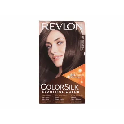 Obrázek produktu pro Revlon, Barva na Vlasy ColorSilk v odstínu Tmavě Měkká Hnědá 33