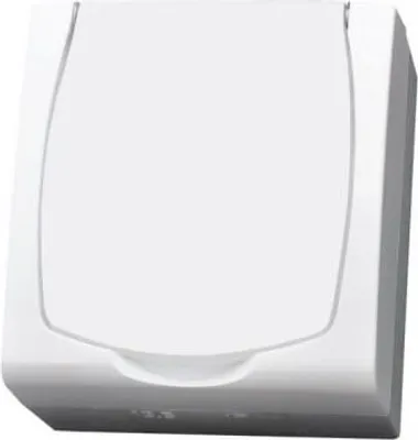 Produktbild von Ospel GNH-1NZ/00/w, Weiß, IP44, 16 A, 1 Stück(e)